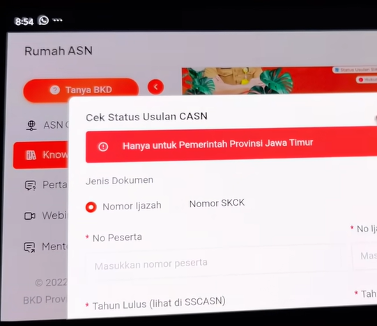 Cara Download SK Pertek PPPK Paruh Waktu 2025 Langsung Cetak di Pemda Ini