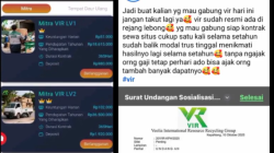 Aplikasi VIR Indonesia Apakah Investasi Bodong Penipuan? Review Fakta Terbaru!