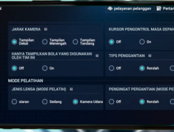6 Cara Setting Sensitivitas & Grafik Terbaik di Football Dream Be A Pro