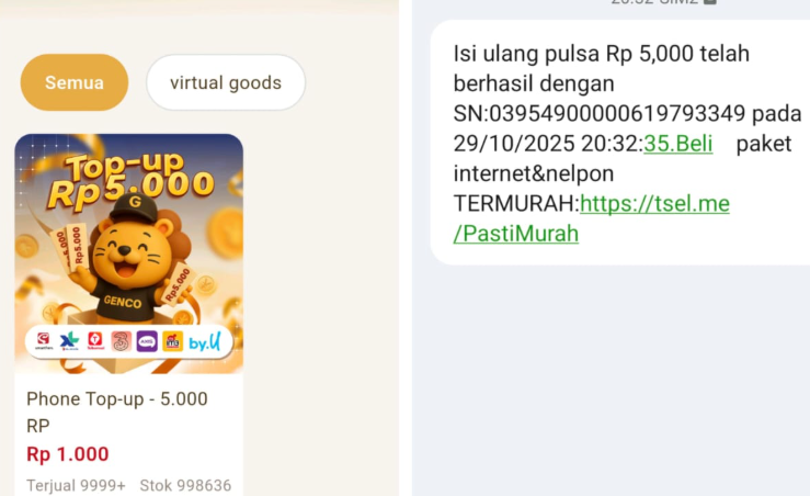 Cara Klaim Pulsa Gratis 5.000 dari Aplikasi Genco, Apakah Terbukti? Review Terbaru
