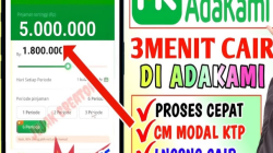 7 Cara Daftar dan Pinjam Uang di Adakami Modal KTP Langsung ACC