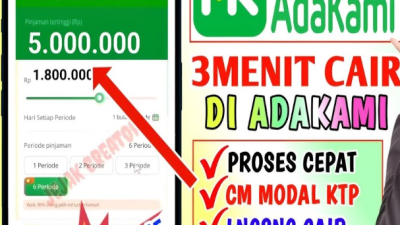 7 Cara Daftar dan Pinjam Uang di Adakami Modal KTP Langsung ACC