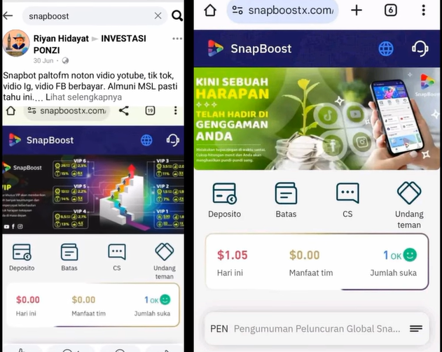 Apakah Aplikasi SnapBoost Terbukti Membayar atau Penipuan? Review Jujur!