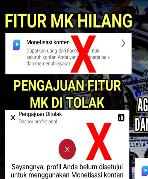 5 Cara Mengatasi Fitur MK Hilang dan Pengajuan Ditolak di Facebook Pro
