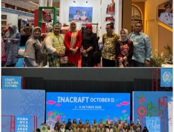 Ketua Dekranasda Kabupaten Solok Hadiri Pembukaan Inacraft 2025 di Jakarta