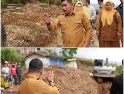 Bupati Solok Turun Langsung Lihat Kondisi Jalan di Jorong Kampuang Dalam Tangah Nagari Kampuang Batu Dalam