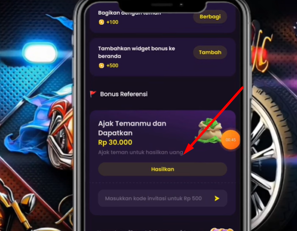 Kode Invitasi Melolo Terbaru "BA9771946" Bonus Rp30.000 Dengan Undang Teman