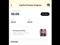 Cara Menarik Saldo $5 dari Event CapCut, Undang 10 Teman Cair Rp81.000?