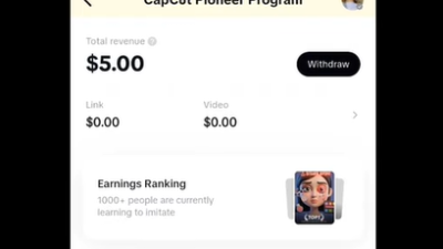 Cara Menarik Saldo $5 dari Event CapCut, Undang 10 Teman Cair Rp81.000?