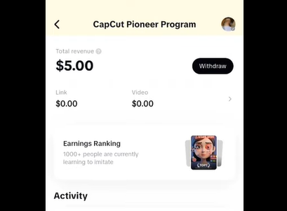 Cara Menarik Saldo $5 dari Event CapCut, Undang 10 Teman Cair Rp81.000?