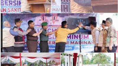 Permudah Akses Air Bersih Nan Higienis, Walikota Solok Resmikan Program Air Bersih Siap Minum di RSUD Serambi Madinah