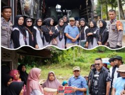 Ketua GOW Kabupaten Solok Salurkan Sembako untuk Warga Terdampak Bencana di Koto Hilalang