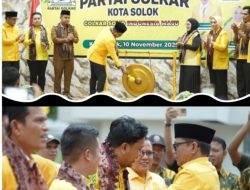 Walikota Solok Hadiri Musda XI Partai Golkar Kota Solok