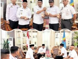 Jalin Komunikasi Yang Harmonis, Walikota Solok Terima Kunjungan Kepala Lapas Kelas IIB Solok