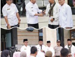 Wako dan Wawako Turun Lansung Salurkan Bantuan Kepada Warga Terdampak Angin Puting Beliung