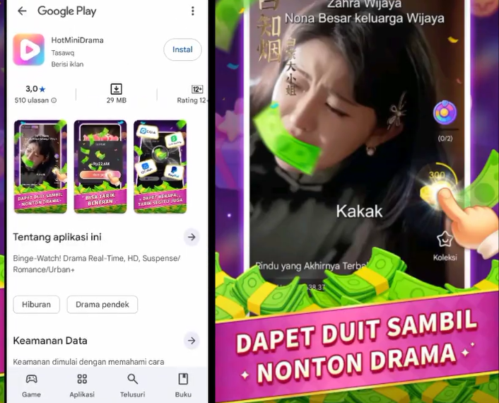 Review Hot Mini Drama Apakah Menghasilkan Uang? Ini Pengalaman Netizen