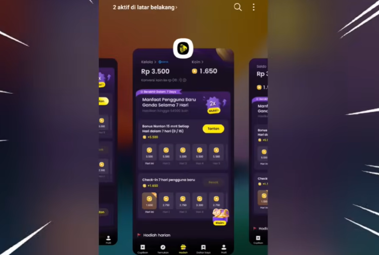 Terbongkar! 7 Trik Nuyul Aplikasi Melolo Versi Ternak Akun, Setiap Akun Cair 3.000
