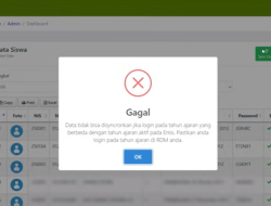 Solusi Tidak Bisa Sinkron Siswa EMIS ke RDM, Operator Madrasah Wajib Tahu Cara Ini