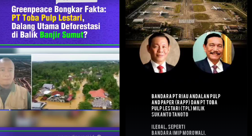 PT Toba Pulp Lestari Punya Siapa? Viral Usai Disorot dalam Isu Banjir Sumatera