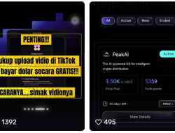 Cara Ikut Event TikTok x PeakAI Terbaru, Apakah Terbukti Membayar? Cek Disini