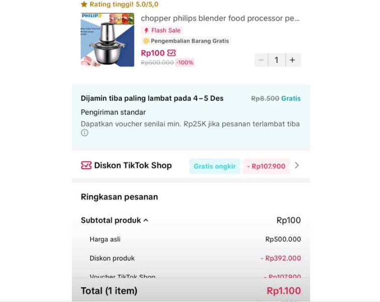 5 Cara Sebarkan Link TikTok Potong Harga Jadi Rp100 Rupiah Agar Cepat Penuh