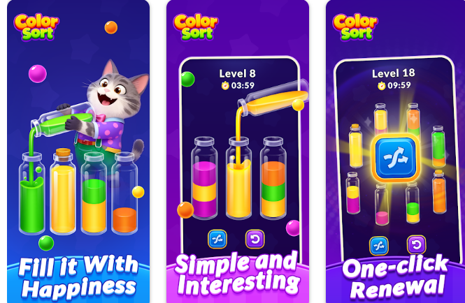 8 Cara Main Game Color Sort Apk Penghasil Uang Terbaru Agar Bisa Cair Ke DANA