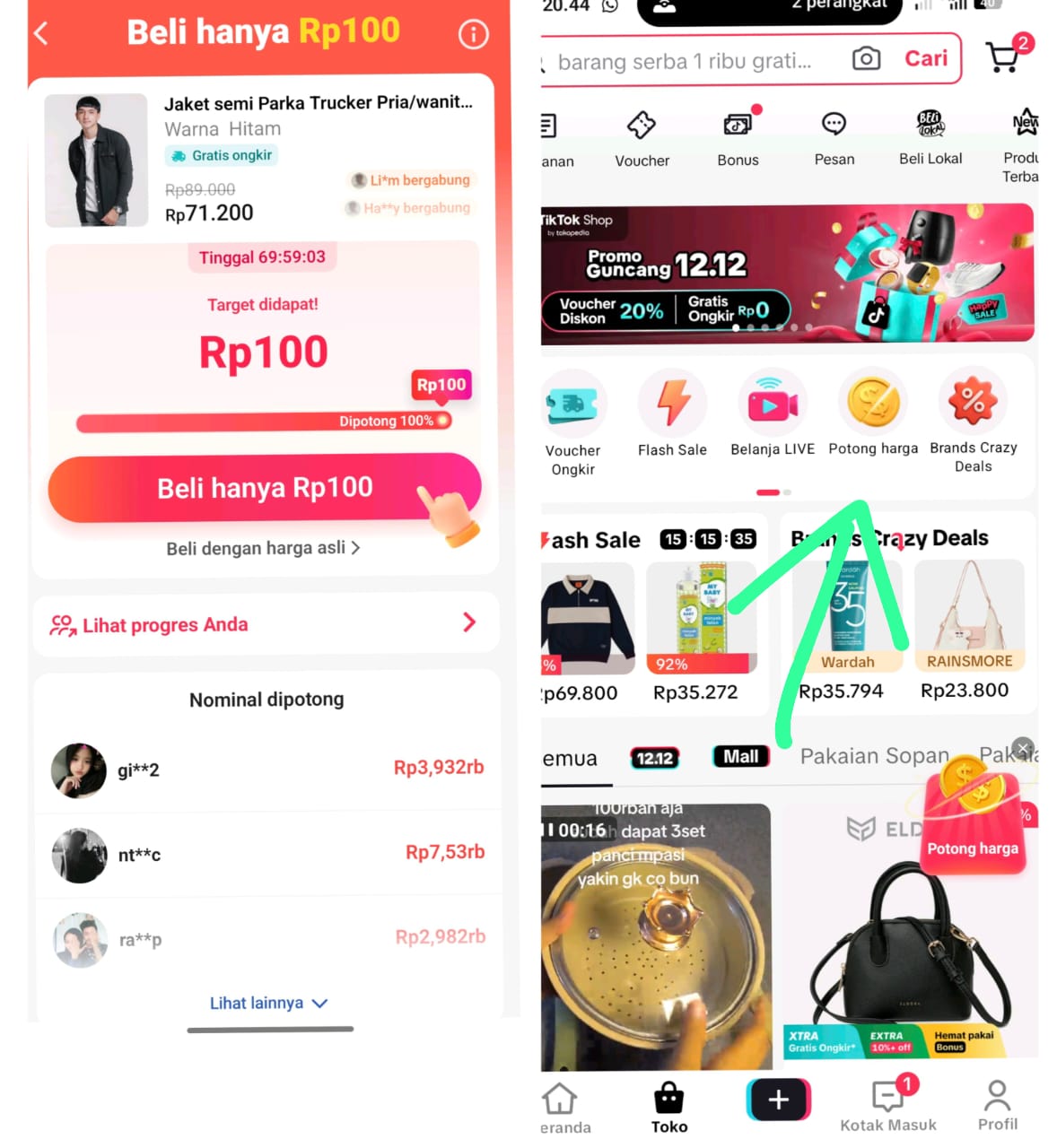 7 Cara Mengatasi Fitur Potong Harga di TikTok Tidak Muncul, Belanja Hanya Rp100