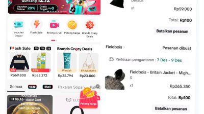Cara Belanja di TikTok Shop Terbaru, Beli Hanya Rp100 Perak Bebas Pilih
