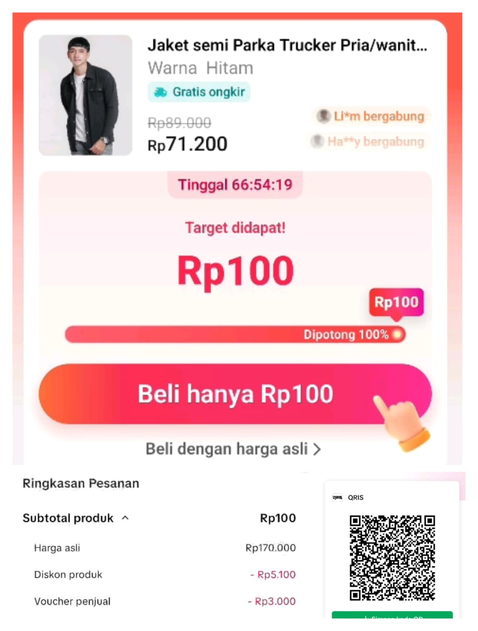 Cara Dapat Harga 100 Perak di TikTok Terbaru, 100% Berhasil Checkout