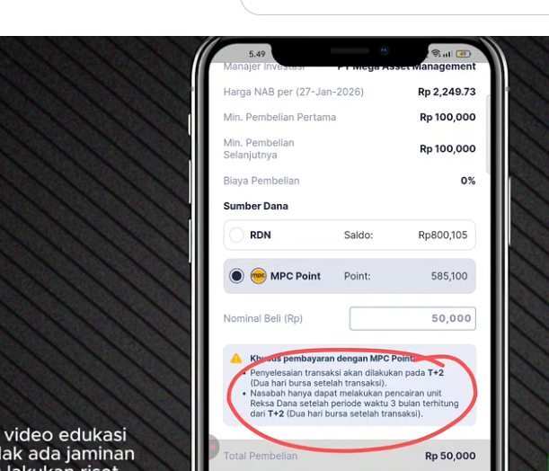 Tutorial Mencairkan Poin Allobank dan MPC Poin Menjadi Saldo Rekening
