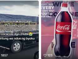 Video Botol Coca Cola Viral 24 Detik Kenapa? FYP di Tiktok Ternyata Begini Isinya