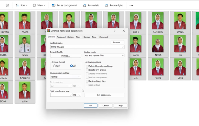 Cara Upload Foto Peserta TKA SD dan SMP Sekaligus Tanpa Ribet