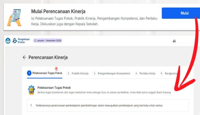 Cara Mengisi Pengelolaan Kinerja Guru 2026 di Ruang GTK, Panduan Lengkap!