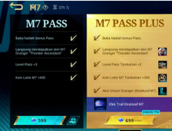 5 Perbedaan Utama M7 Pass Biasa dan M7 Pass Plus, Pahami Biar Skin Prime Level 75 Tidak Melayang