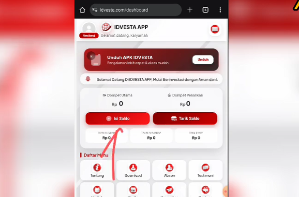 Review Jujur IDVESTA Investasi Benarkah Membayar dan Aman? Cek Disini