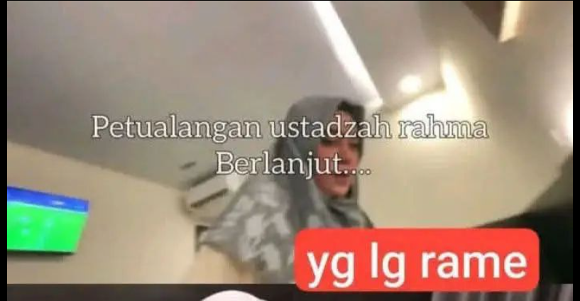 Video Ustadzah Rahma Viral Full Link 1 Menit 46 Detik Jadi Buruan Netizen