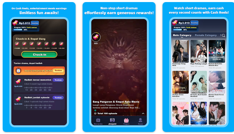 Cash Reels Apk Nonton Drama Apakah Menghasilkan Uang? Review Jujur!