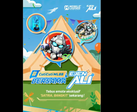 Cara Dapat Kode Redeem Battle Emote Ejen Ali Mobile Legends Gratis Tanpa Top Up