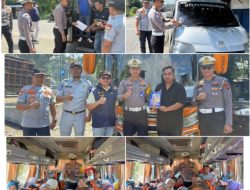 Polres Solok Sumbar Gencarkan Giat Ramp Check Dalam Rangka Ops Keselamatan Singggalang 2026