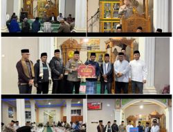 Kapolres Solok Pimpin Tim VI, TSR Pemkab Solok, Serap Aspirasi Masyarakat di Masjid Al Aqsha Rimbo Data Sungai Nanam