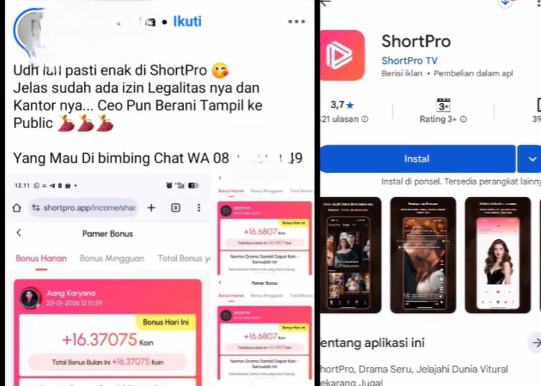 ShortPro Apakah Terbukti Membayar atau Skema Ponzi Berkedok Drama Pendek?
