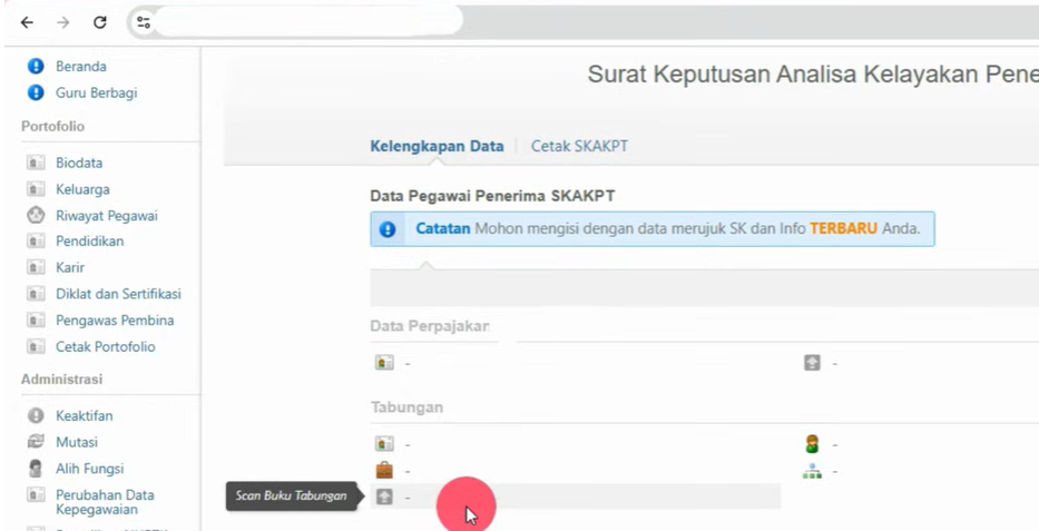 Cara Isi dan Upload NPWP dan Buku Rekening di EMIS GTK 2026 Lengkap untuk Guru dan Operator Madrasah