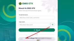 Cara Login Admin dan PTK di EMIS GTK IMP Simpatika 2026 untuk RA, MI, MTs dan MA