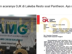 Terkuak Dugaan Skema Investasi AMG Pantheon, Benarkah OJK Turun Tangan dan Siap Panggil Tokoh Penting?