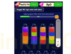 Water Sort Challenge Diklaim Game Penghasil Uang, Ini Cara Kerja dan Fakta Penarikannya