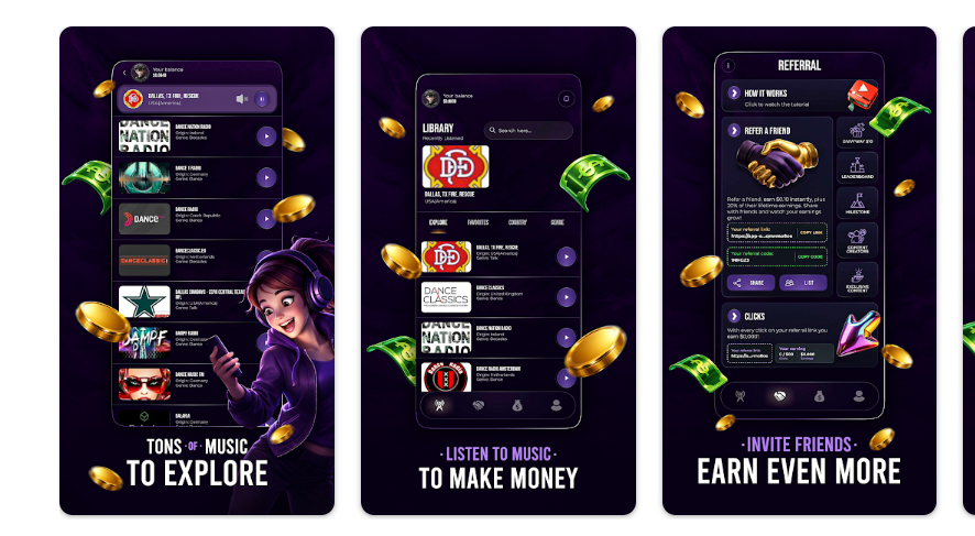 Golden Radios Penghasil Uang, Benarkah Dengar Musik Bisa Tarik Hingga 9 Dollar ke DANA