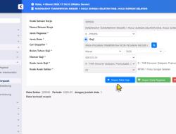 Cara Input SPM THR PPNPN 2026 di Sakti Agar Tidak Ditolak KPPN