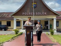 Delapan Kapolres di Sumbar Dimutasi, Kapolres Solok AKBP Agung Pranajaya Dipercaya Sebagai Kapolres Pariaman