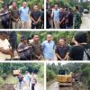 Demi Kampung Halamanya Ketua Pemuda Supayang H. Rusli, Kelontorkan Dana Pribadi Perbaiki Jalan Rusak Dari Simpang Tabek Menuju Supayang