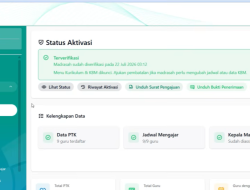Cara Mengajukan Keaktifan Kolektif (S25a) di EMIS GTK Baru Kemenag